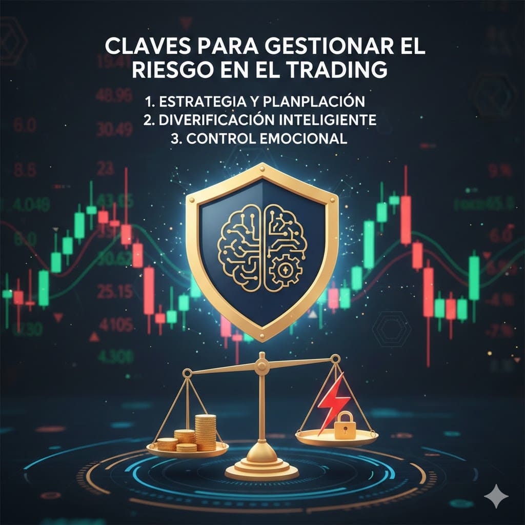 Claves para gestionar el riesgo en el trading​