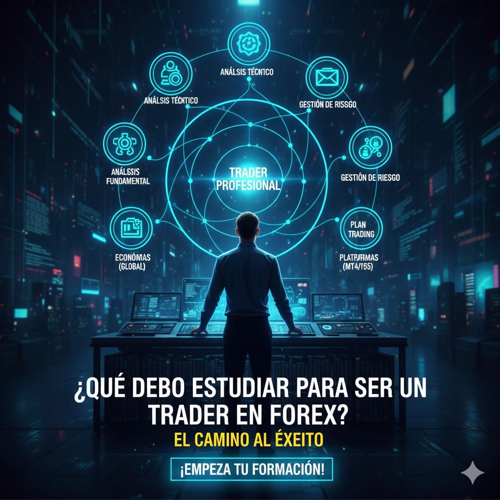 ¿Qué debo estudiar para ser un Trader en Forex?