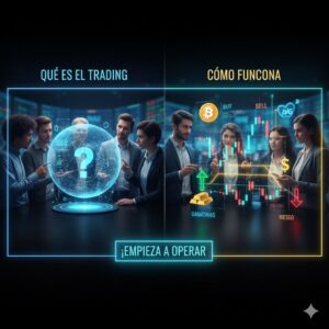 ¿Qué es el trading y cómo funciona?