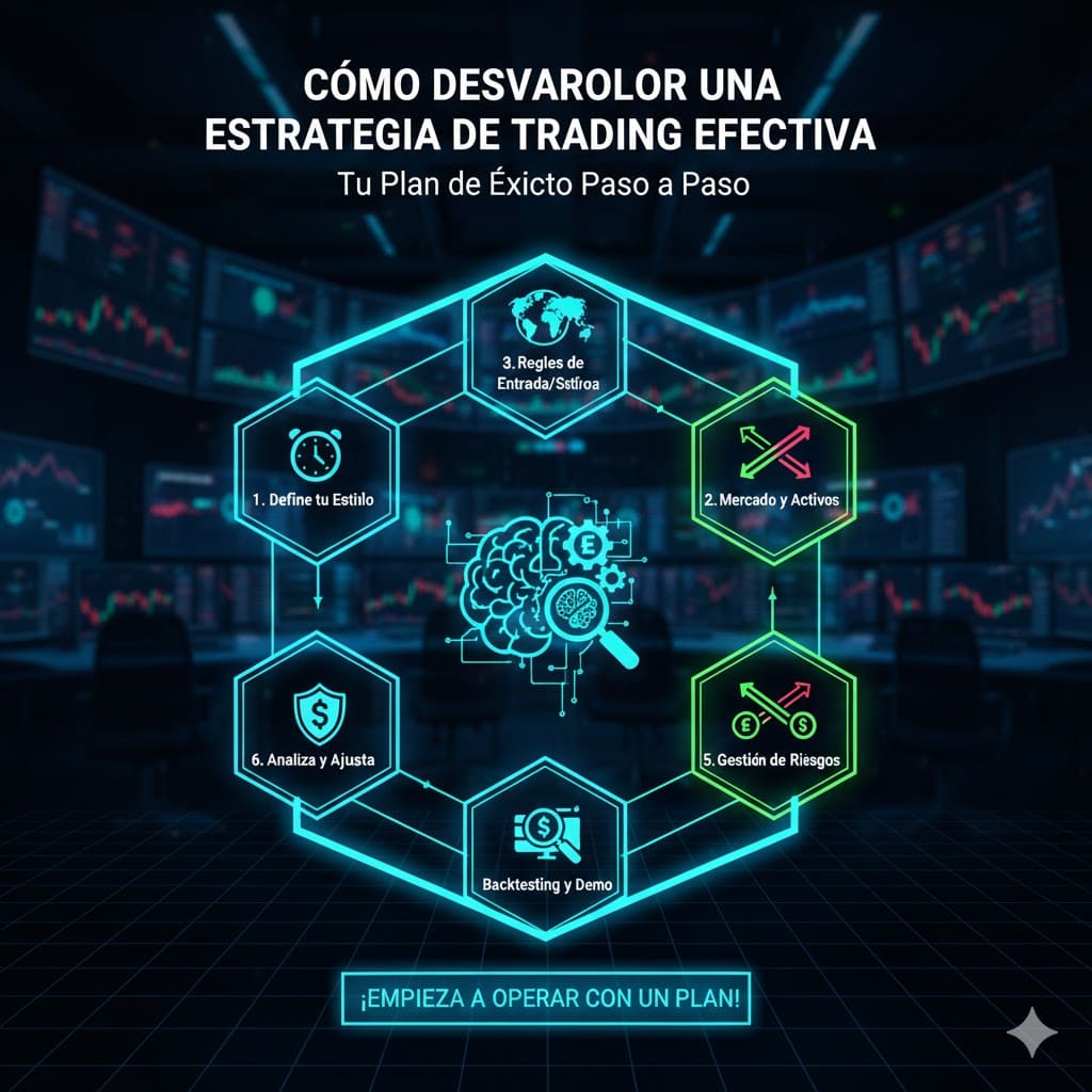 ¿Cómo desarrollar una estrategia de trading efectiva?