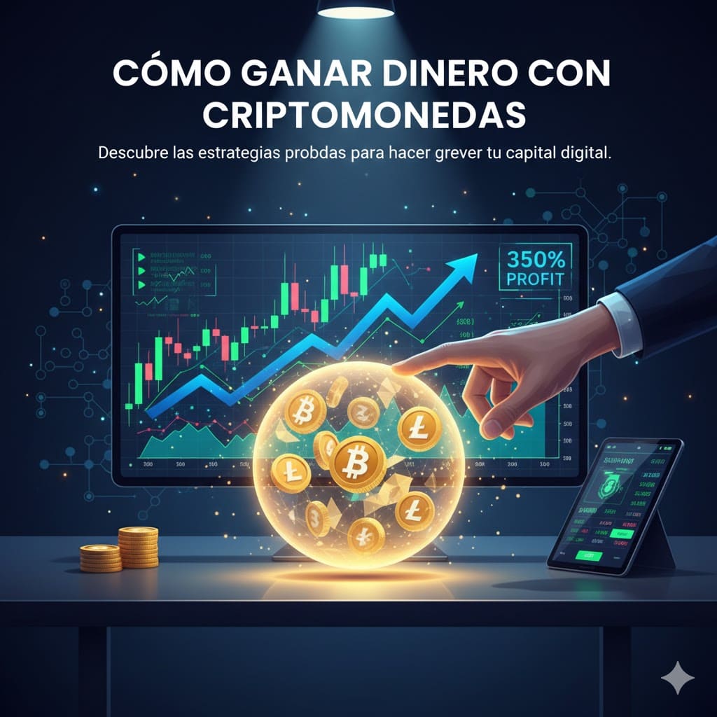 Cómo ganar dinero con criptomonedas