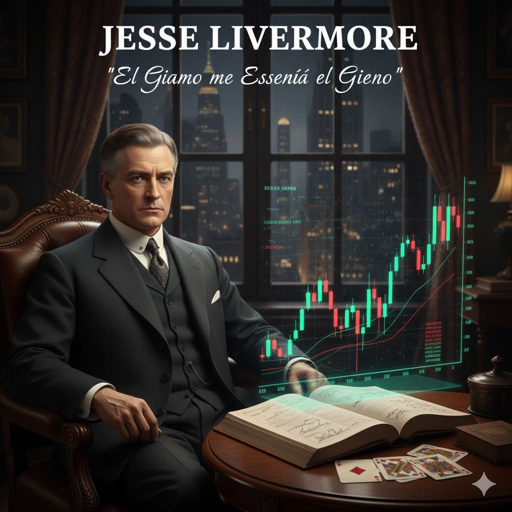 Jesse Livermore: «El juego me lo enseñó el juego.» ¿Por qué la experiencia es clave en el trading?