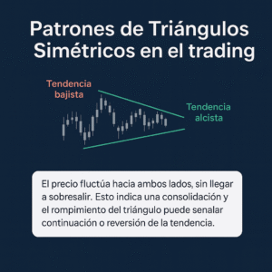 Triángulos Simétricos en el trading