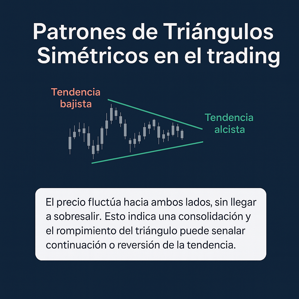 Triángulos Simétricos en el trading