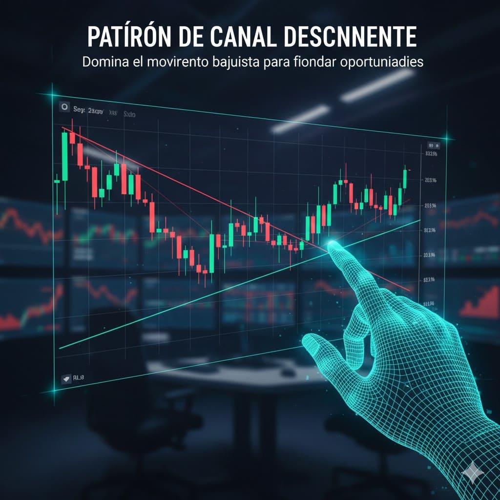 ¿Qué es el patrón de canal descendente en trading?